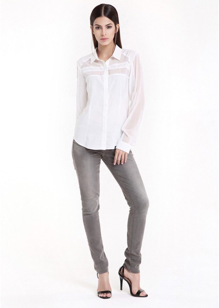Chemisier blanc