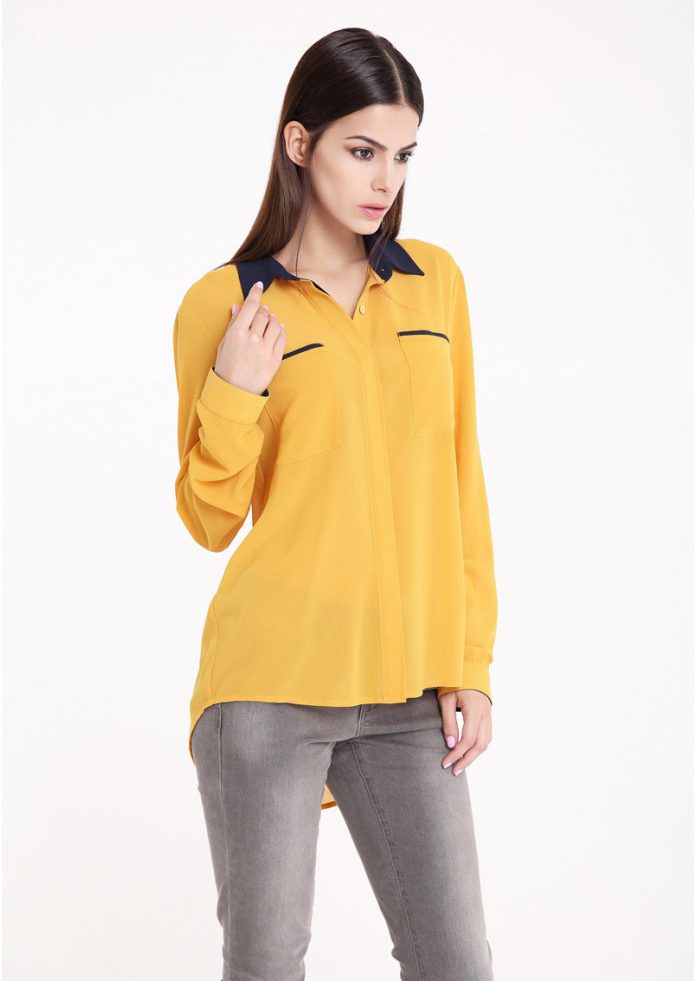 Chemiser COMBO jaune topaze