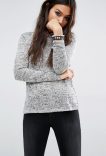 Pull dos ouvert GRISOU Pull dos ouvert GRISOU