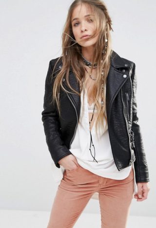 Blouson motard SOHO Free People