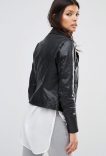 Blouson MOTARD cuir River Island