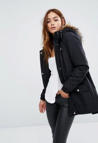 Parka noir FESTIVAL noisy may