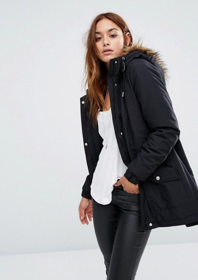 Parka noir FESTIVAL noisy may