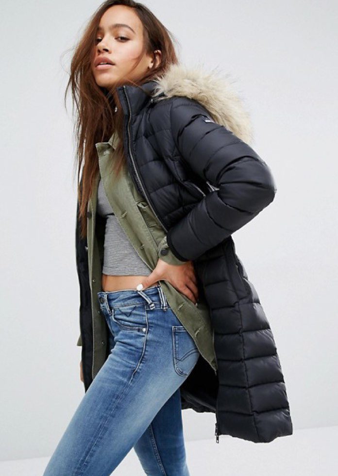 Parka MATELASSEE hilfiger denim