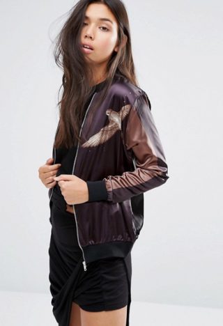 Bomber OISEAUX boohoo