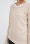 Pull POUDRE col rond vila