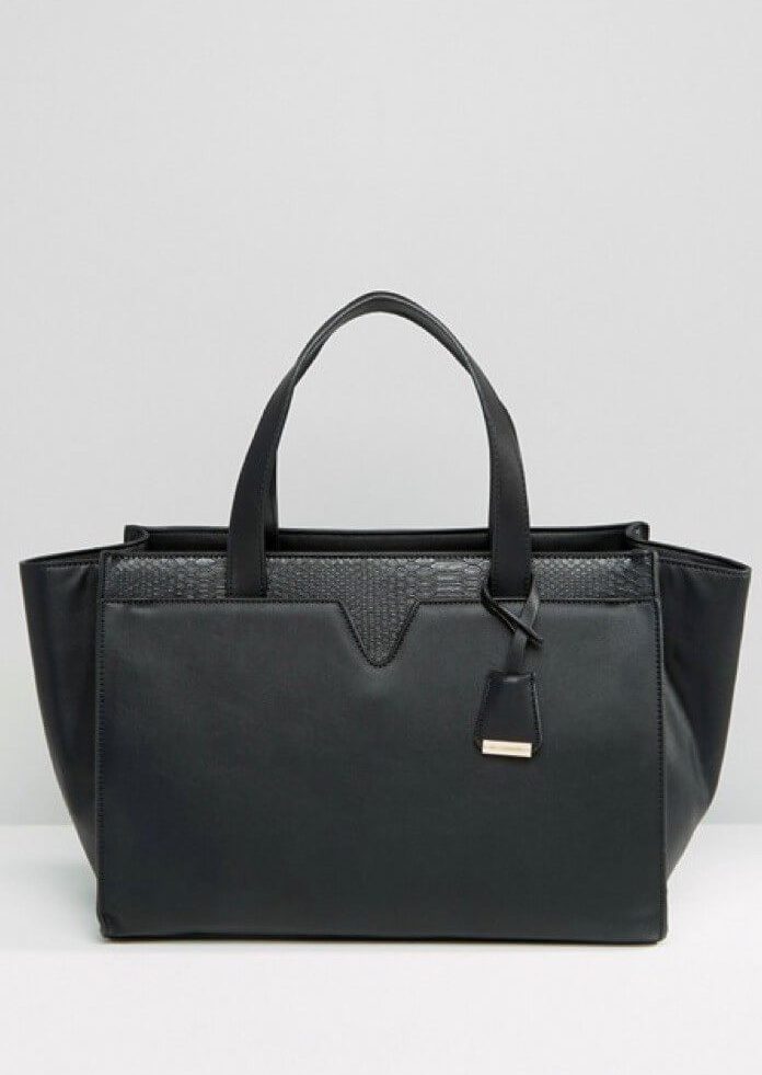 sac Fourre-tout noir GLAMOROUS