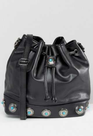 Sac WESTERN noir glamorous