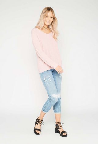 Pull effet croisillons miss selfridge