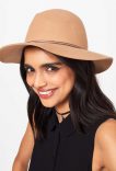 Chapeau fedora bords bruts miss selfridge