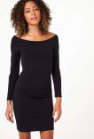 Robe noire BODYCON