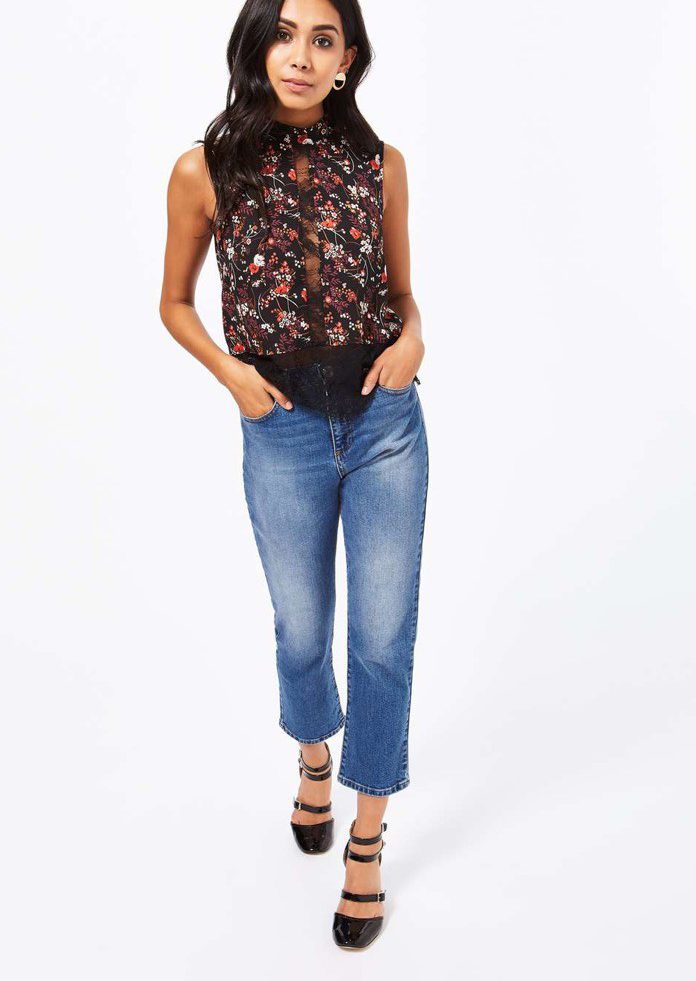 Top FLORAL Miss Selfridge