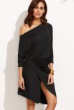 Robe noire ASYMETRIQUE