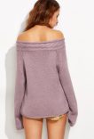 Pull violet BATEAU