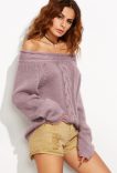 Pull violet BATEAU Pull violet BATEAU