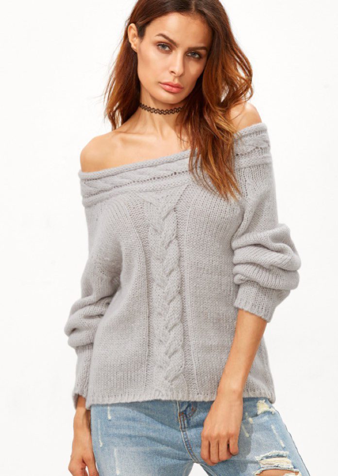 Pull gris BATEAU