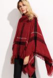 Pull rouge PONCHO