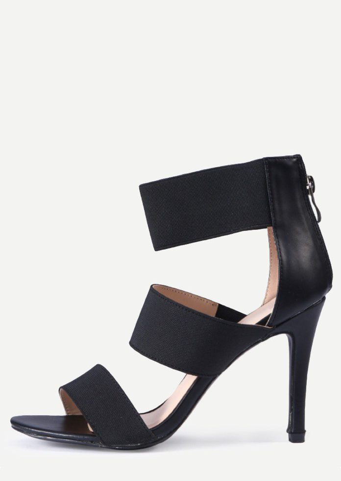 Sandales noir HEELED