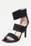 Sandales noir HEELED