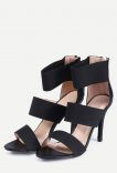 Sandales noir HEELED