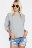 Pull gris MOCK Pull gris MOCK