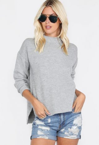 Pull gris MOCK