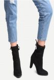 Bottines noires LACETS