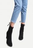Bottines noires LACETS