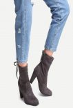 Bottines noires LACETS