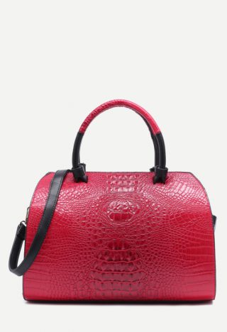 Sac marron CROC