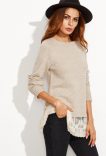Pull dentelle RAGLAN