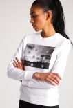 Sweatshirt WPEARL blanc converse